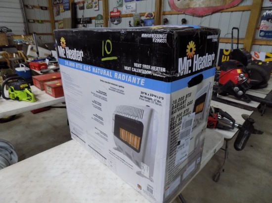 Mr Heater 30,000 BTU Radiant Natural Gas Heater, NIB