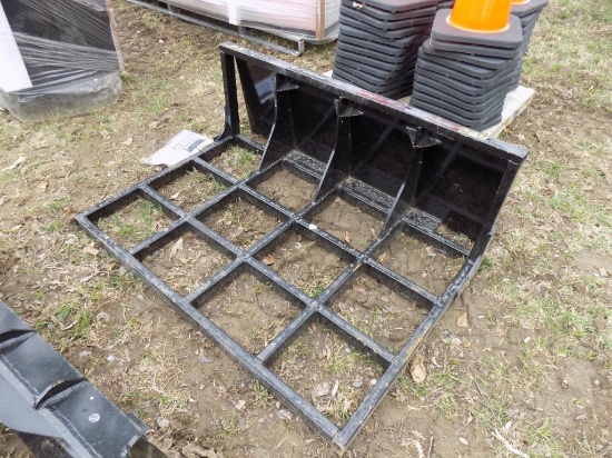 New Grader for a Skid Steer Loader, Also Works as a Platform