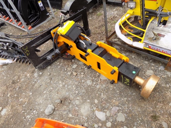New Hydraulic Post Pounder for Skid Steer Loader