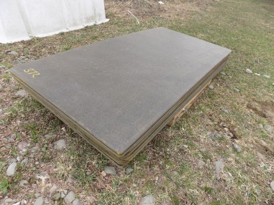 (10) Sheets of 4 x 8' Protective Floor Covering/Ground Cover (10 x Bid Pric