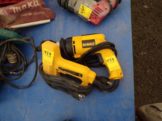 DeWalt Corded Drywall Screw Gun and Arrow Electric Staple Gun, UNKNOWN COND
