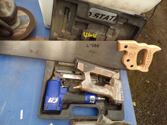 Duo-Fast Air Brad Nailer, Campbell Hausfeld Air Crown Stapler and Stanley W
