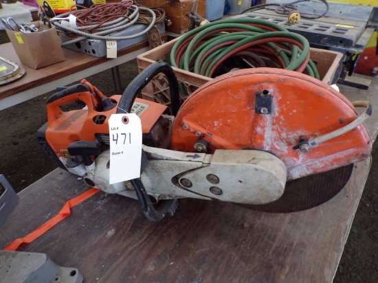 Stihl TS400 14'' Gas Powered Demo Saw, Has Compression