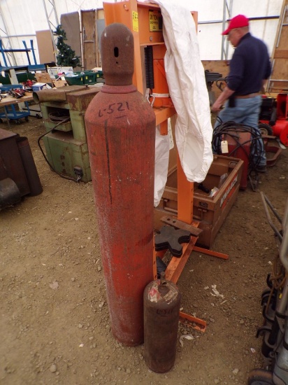 Oxygen Tank and Acetylene Tank