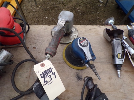 (2) 6'' Pneumatic Sanders