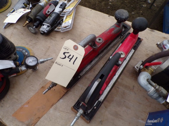 (2) Pneumatic In-Line Sanders