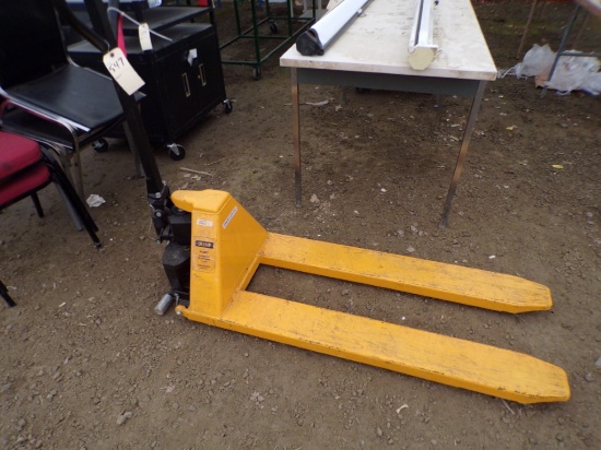 U-Line 2200 Lb. Narrow Scissor Lift Pallet Truck, Model H-2507