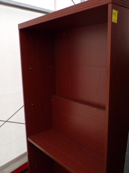 5 Tier Adjustable Book Shelf Same Color as Lot # 593, 36'' x 15'' x 68''