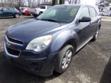 2014 Chevrolet Equinox LS AWD, Blue, 140,318 Miles, VIN#: 2GNFLEEKXE6141561