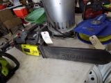 Ryobi C4618 Chainsaw with Bar Cover, Pull Over, Good Compression