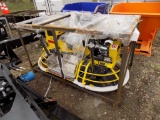 New Ride On Gas Powered Trowel, Yellow