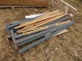 Group of 8' Long Pallet Racking Cross Members