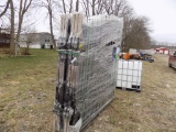 New 14' Bi-Parting Iron Gate with Deer/Elk/Mountain Cut Out