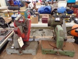(2) MEC-300-ST Wood Mitre Saw, 2 HP Motor, 115/220V, (1) Red, (1) Green, BO