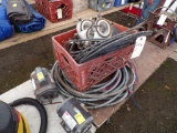 Group of Assort. Wire, (2)  1/2 HP Electric Motors, UNKNOWN CONDITION
