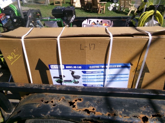 New 2 Wheeled electric Bike in Box (9347)
