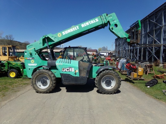2015 JCB 506-36 TelehandlerTelescopic Forklift, 6,000 LB Capacity, 36' Reac