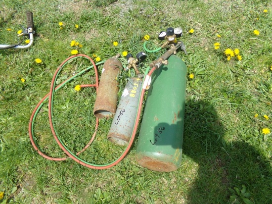 Set of Oxy./Acetylene Torches, NO CART (5088)