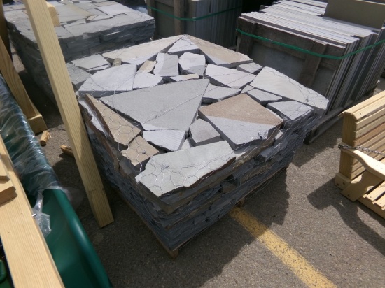 Snapped Edge Gauge Colonial Stone, 1 1/2 x Assort. Sizes, 156 Sq. Ft., Sold