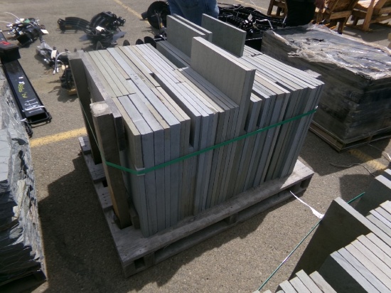 Thermaled Pattern Full Color Patio Stone, 1'' - 1 1/4'', Assort. Thickness,