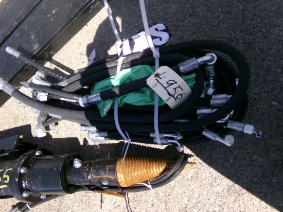 Group of New Miva Hydraulic Hoses (9559)
