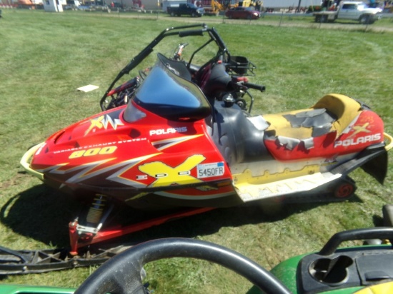 2003 Polaris 800 Edge, Variable Exhaust, 5845 Mi, VIN: SN1NA8CS13C324072, R