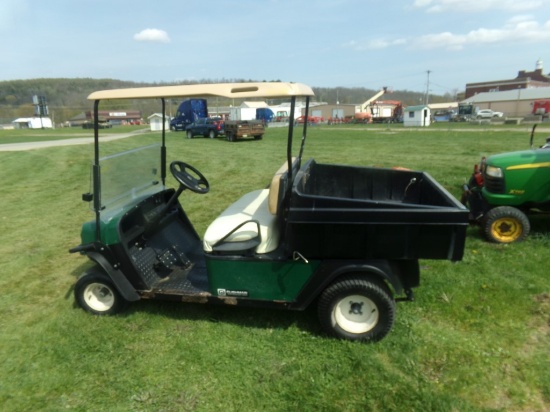 2010 Cushman Golf Cart, Forest Green, Gas, SN 3004493, Cart # 4094 (4094)
