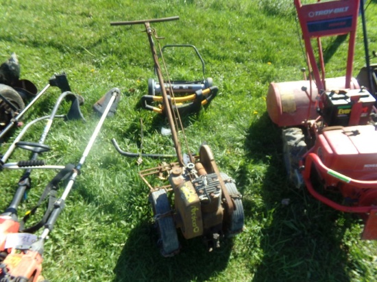 Briggs & Stratton Cultivator Reel Mower & (2) Bumpers (4006)