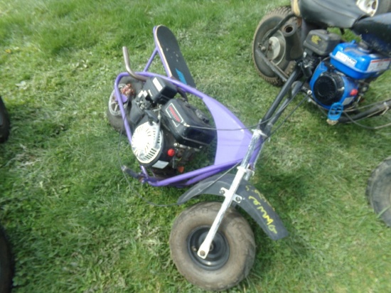 Purple Mini Bike, Runs (9323)