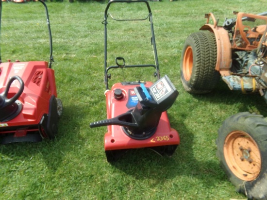 Toro Power Clear 2 Cycle 21'' Snow Blower, 141cc Engine, Runs (5381)