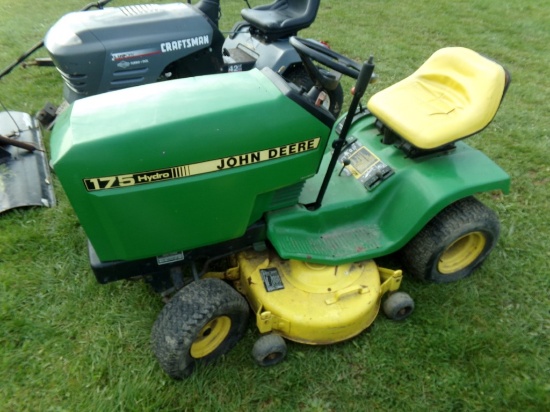 John Deere 175 Hydro, 42'' Deck, NOT RUNNING (5884)