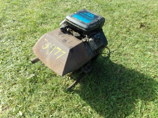 14HP Cub Cadet V-Twin, Horizontal Shaft, Runs Good  (5910)