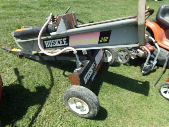 Huskee Log Splitter, 12.5 HP, 35 Ton, Converts Vertical or Horizontal (5967