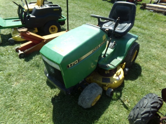 John Deere 170 with 38'' Deck, Kawasaki Engine, NOT RUNNING (5957)