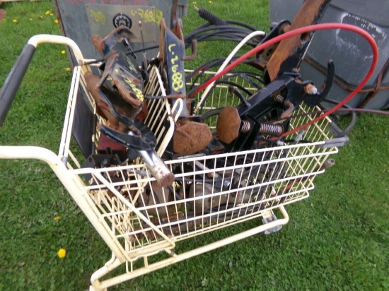 Cart of Plow Attachments (5392)