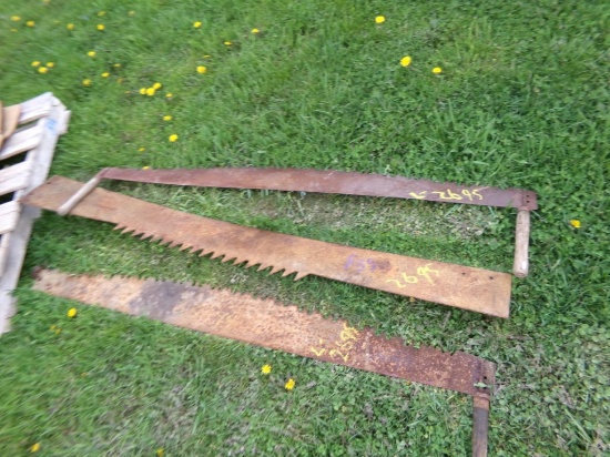 (3) Crosscut Saws (5494)