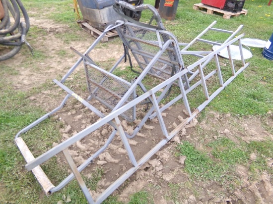 Gray Steel Ladder Tree Stand (5654)
