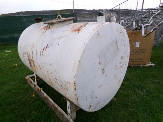 500 Gal. Fuel Tank on Skids, White (9314)
