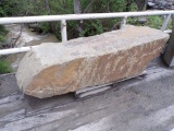 Large Boulder Natural Bench, 84'' Wide x 24'' Deep x 20'' High - Real Neat