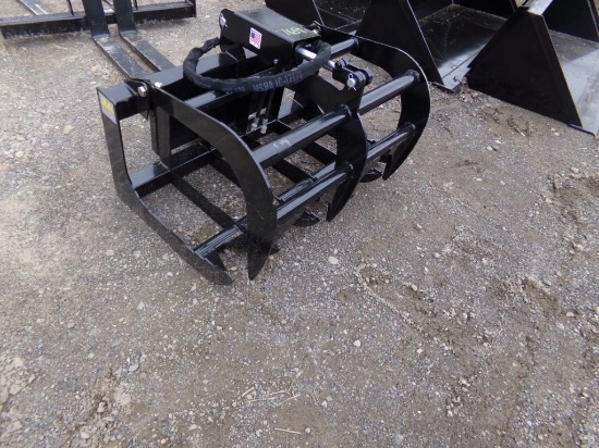 New JMR 40'' Mini Grapple for Mini Skid Steer