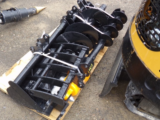 New Miva 8-Pc Mini Excavator Attachment Set