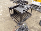 New Hyd Brush Grapple for Mini Skid Steer 45'' Wide