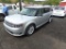 2013 Ford Flex SEL AWD, Silver, 134,323 Mi., Vin # 2FMHK6C86DBD15967 - OPEN
