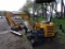 New AGT MX12R Mini Excavator, Yellow, Canopy Front Controls, 420cc Gas Engi