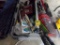 Bin Of Paint Supplies, Rollers, Pans and Brushes