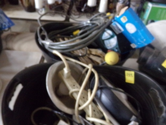 (1) Tote in Tote with Lights, Power Cord, Lock Cables, Reese Mirrors