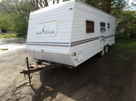 2001 Four Winds Lite 24QB Bumper Pull Tandem Axle Camper, Fully Equipped, N