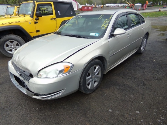 2011 Chevrolet Impala LS, Tan, 120,397 Mi, Vin# 2G1WAJEKXB1184569, DRIVELIN