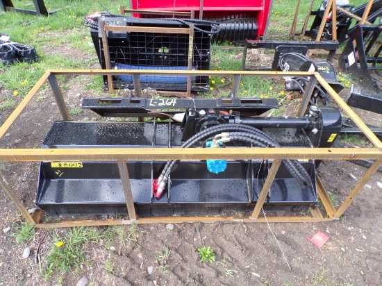 New Mower King 66'' Hyd. Skid Steer Heavy Duty Flail Mower Model SSEFGC165