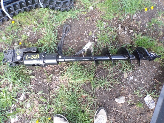 New Hyd. Auger Drive and 8'' Bit Mini Excavator